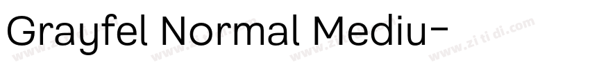 Grayfel Normal Mediu字体转换